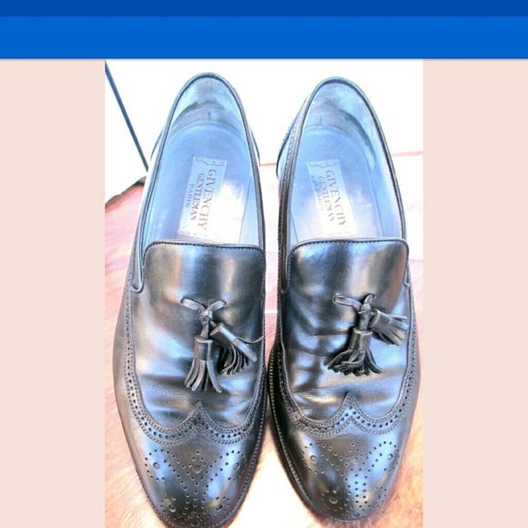 Givenchy, Italian mens toe cap shoes, Black,US 7.5 main image 4